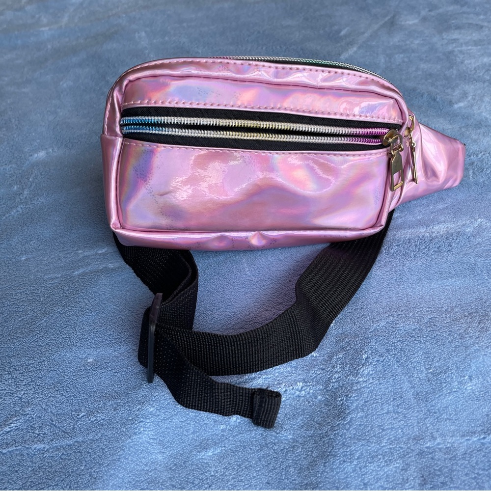 Pink Iridescent Fanny Pack